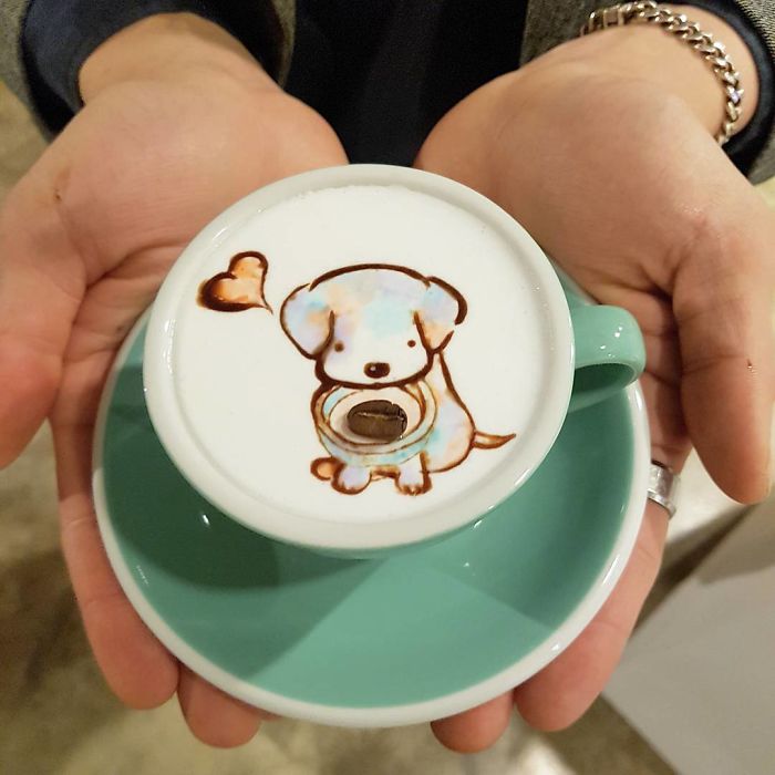 Café com arte: conheça trabalho fantástico de coreano 