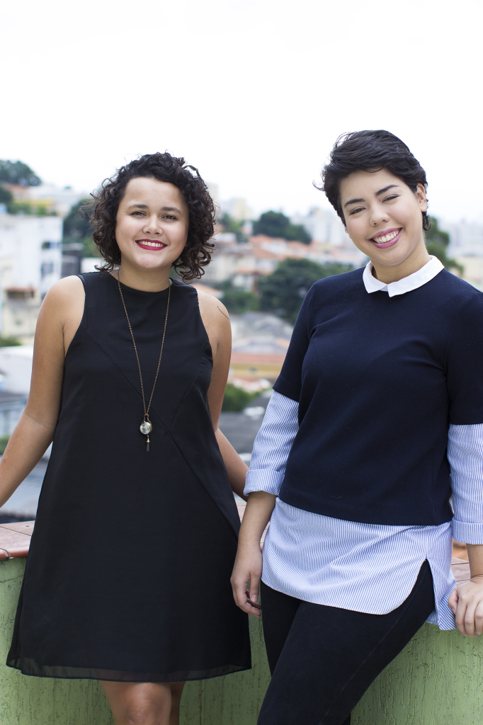 Carolina Castro, jornalista de 30 anos, e Suzana Nakamura, designer de 27 anos