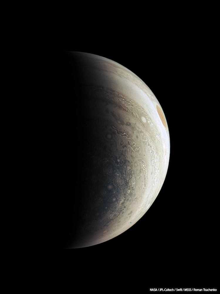 Nasa libera novas fotos de Júpiter