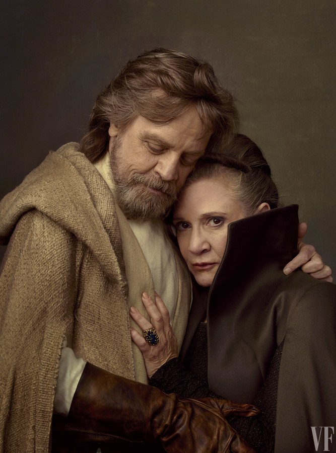 Carrie Fisher e Mark Hamill