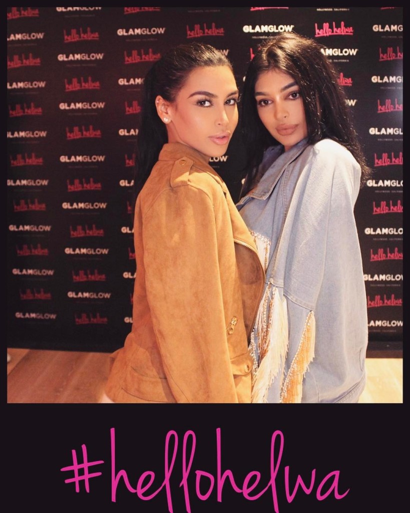 Sonia e Fyza fazem o maior sucesso no Instagram por serem praticamente sósias de Kim e Kylie