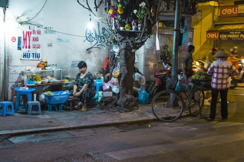 Cidade de Hanoi, no Vietnã