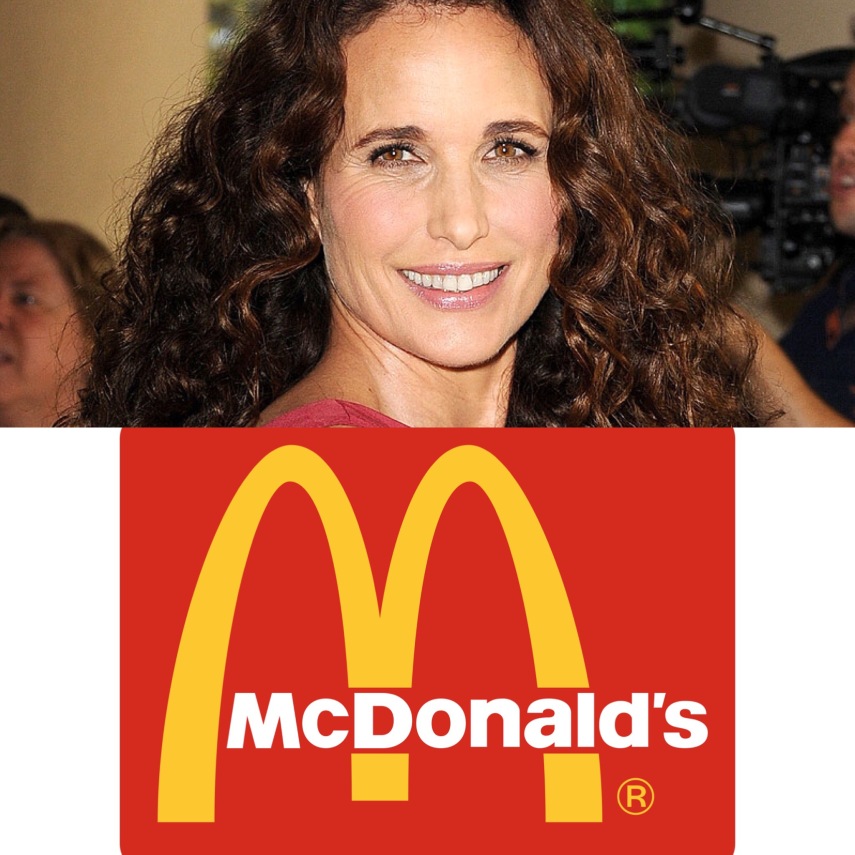 A atriz trabalhou no McDonald's da Carolina do Sul e disse que o aprendizado a ajudou em sets de filmagens. 