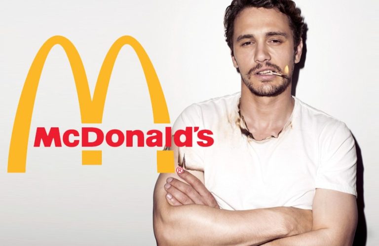 O ator trabalhou em um drive-thru do McDonald's e já decalrou em entrevistas que se divertiu muito na época, imitando vários sotaques para atender os clientes. 