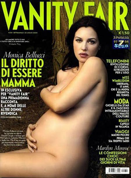 Famosas que posaram lindas, grávidas e nuas para as revistas