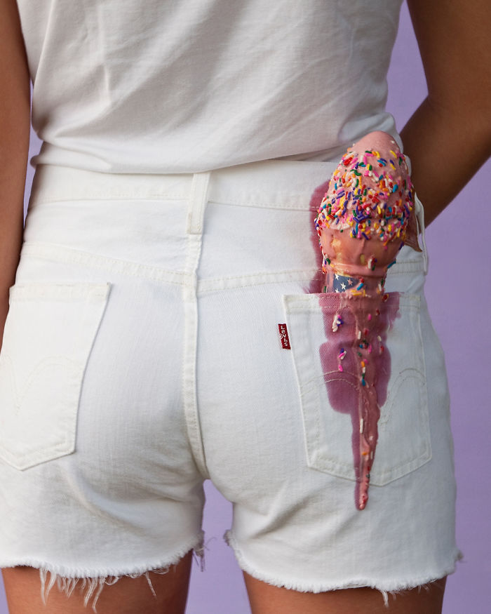 No Alabama, você não pode andar com um cone de sorvete no bolso de trás da calça ou short