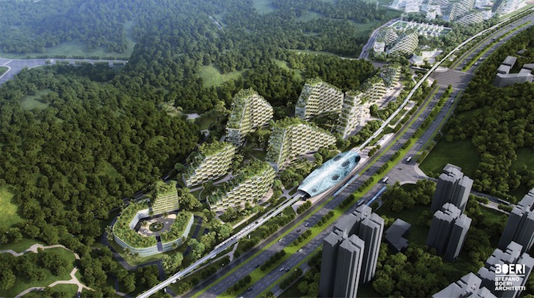 China começa construção da primeira 'cidade florestal' com mais de 1 milhão de plantas