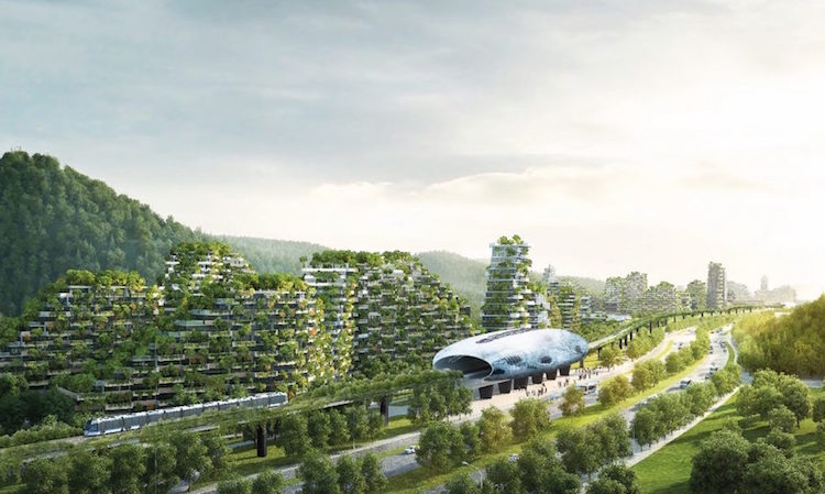 China começa construção da primeira 'cidade florestal' com mais de 1 milhão de plantas