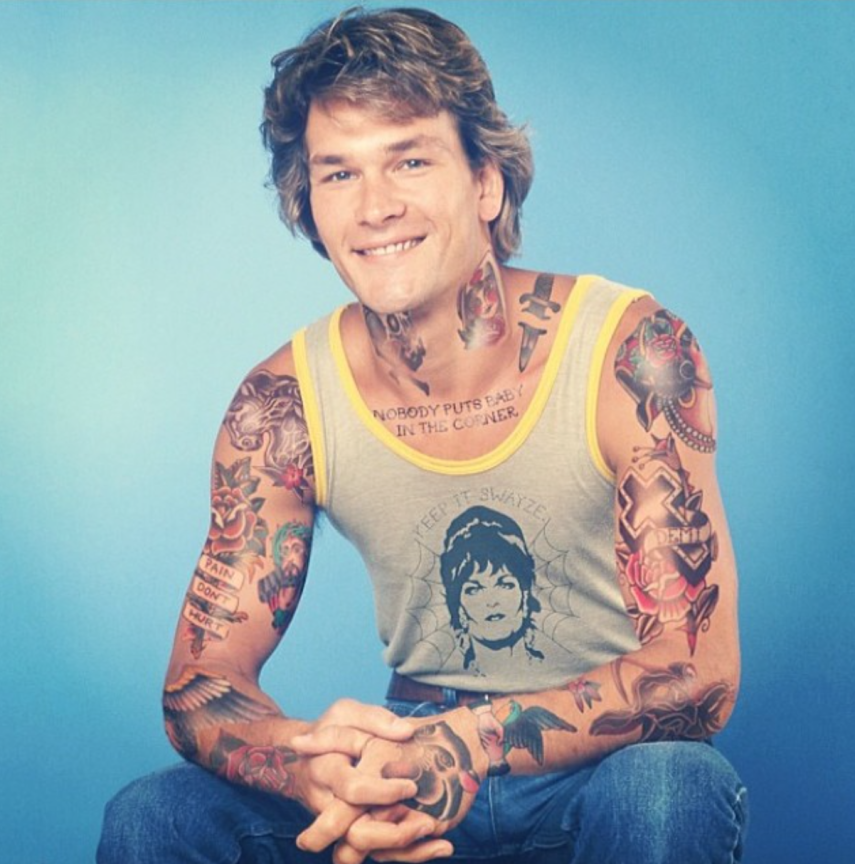Artista transforma celebridades em rebeldes tatuados