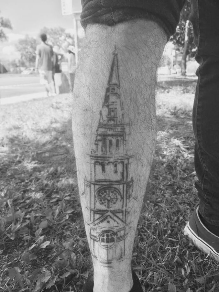 Tatuagem inspiradas na arquitetura vão te inspirar