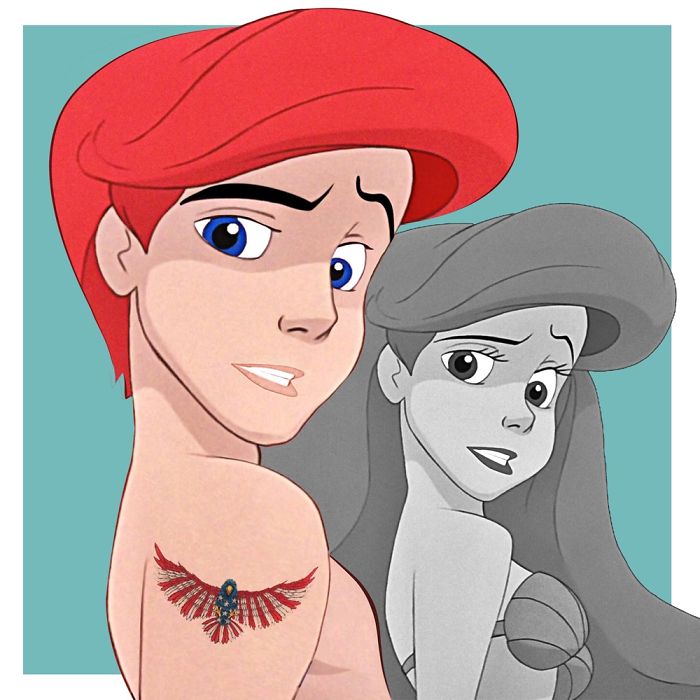 Um diretor de arte de Nova York, nos Estados Unidos - que mantém sua identidade anônima - decidiu criar o Instagram @trans.disney, que transforma personagens da Disney em transgênero