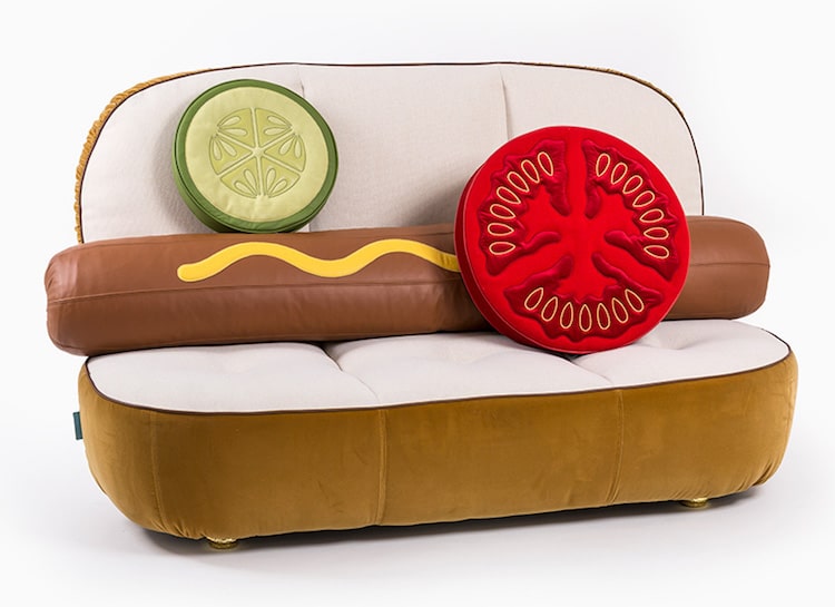 Estúdio de design lança linha de sofás para quem ama um bom LANCHO