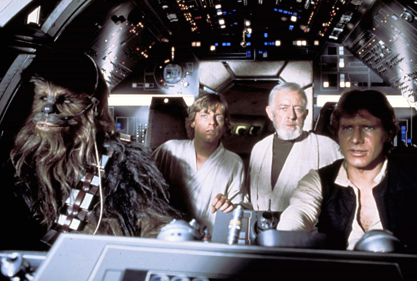 Qual é a melhor ordem para assistir aos oito filmes da saga Star Wars? Se você não quiser inventar muito e seguir a ordem em que eles foram lançados, aqui está o primeiro. De George Lucas, com Mark Hamill, Harrison Ford e Carrie Fisher.