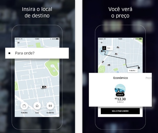O Uber está disponível em mais de 600 cidades do mundo. Portanto, fica mais fácil se locomover se precisar de um carro