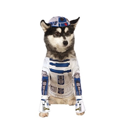 As fantasias dos personagens da saga 'Star Wars' para pets estão à venda no Amazon por cerca de US$ 20 dólares cada uma.