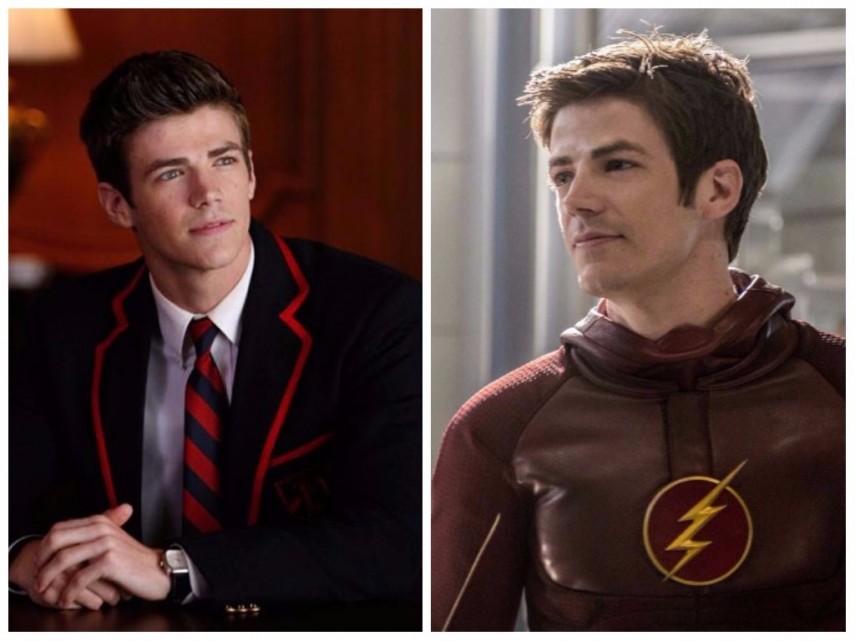  Grant estreou em Glee como Sebastian Smythe, mas ficou famoso mesmo ao viver Barry Allen na série The Flash.