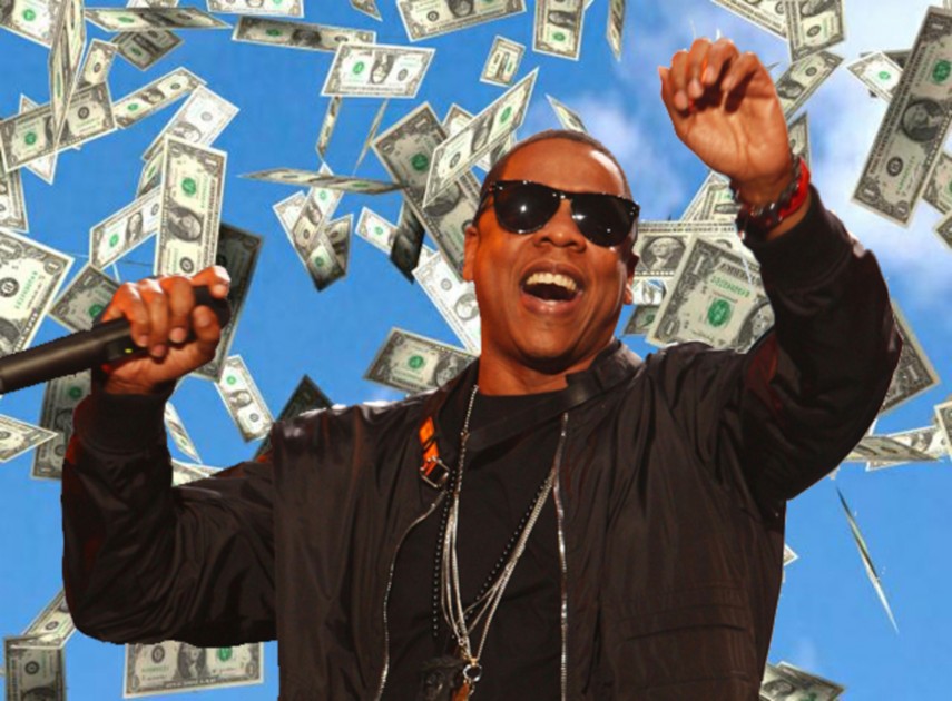 Segundo o site 'Celebrity Net Worth', Jay-Z está entre os astros mais ricos da música e possui - pasmem - R$ 2, 637 bilhões (US$ 810 milhões).