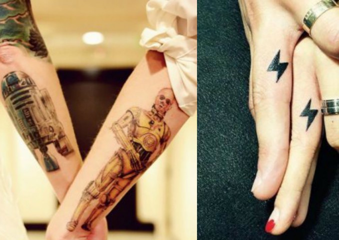 Amor marcado na pele 50 ideias de tatuagens para casais