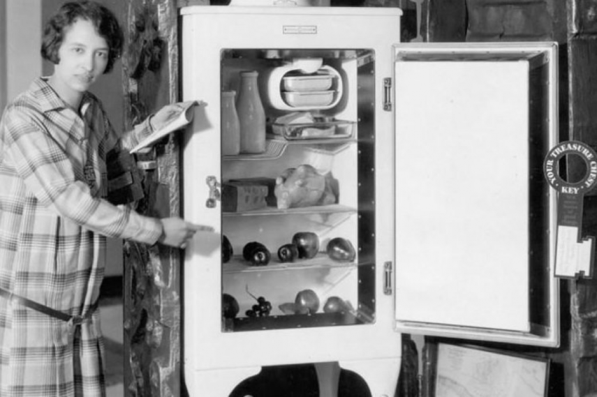 Florence Parpart inventou a geladeira elétrica moderna em 1914.
