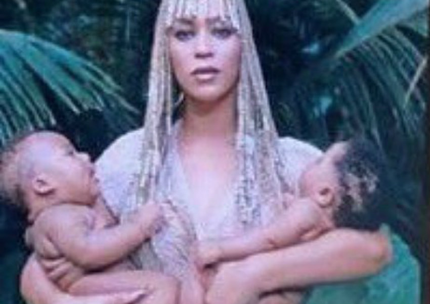 Beyoncé e gêmeos