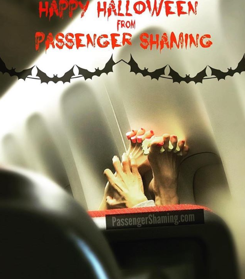 Página reúne comportamentos estranhos de pessoas em voos