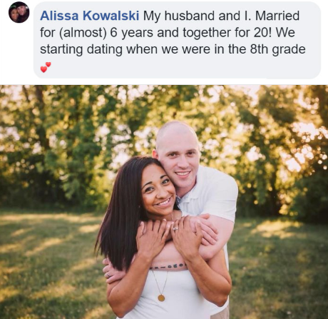Casais contam suas histórias de amor após post racista