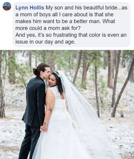 Casais contam suas histórias de amor após post racista