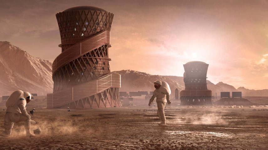 Nasa lançou um desafio para encontrar os melhores designs de moradias para um possível futuro em Marte