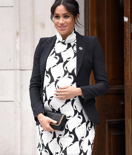 Veja estilo da duquesa de Sussex durante gravidez do primeiro filho