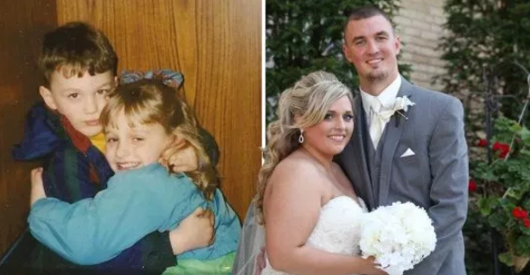 Eles se conheceram no hospital ainda crianças e se casaram 20 anos depois