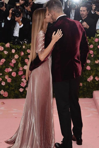 Gisele Bündchen e Tom Brady no Met Gala 2019