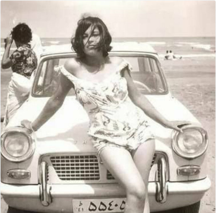 Mulher iraniana antes da revolução islâmica, 1960