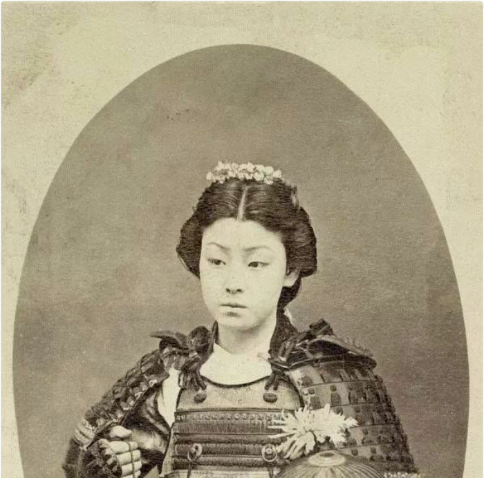 Uma mulher samurai no século XIX