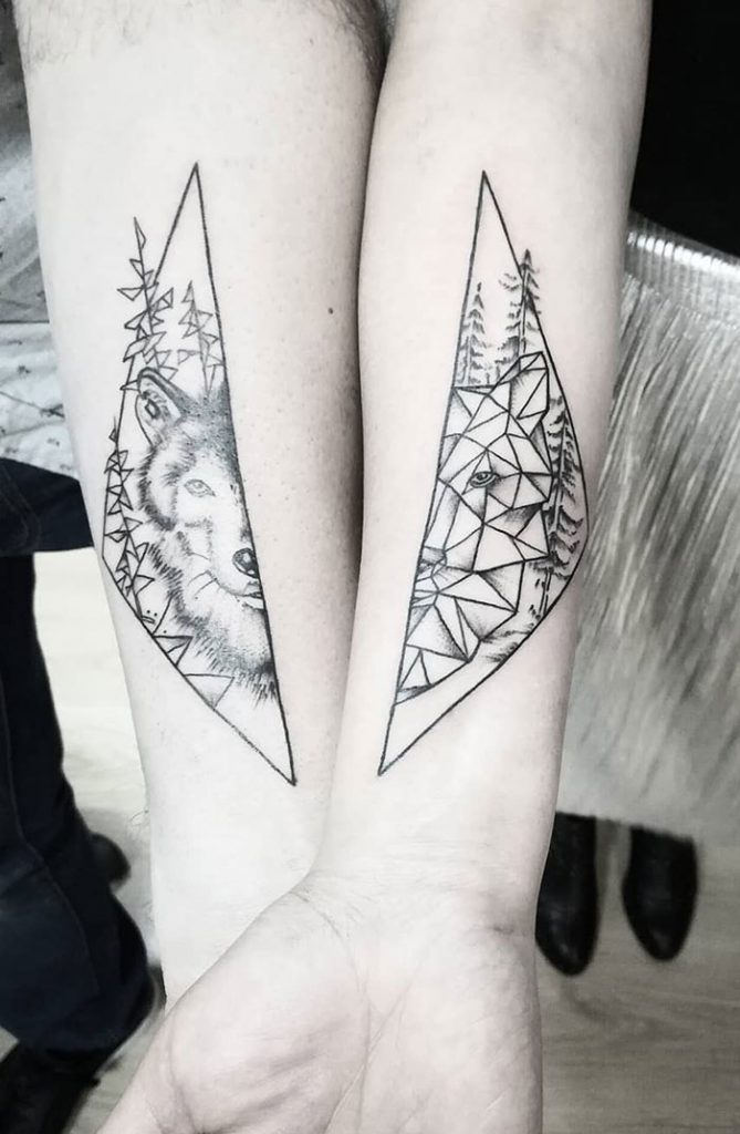 Tatuagens combinadas