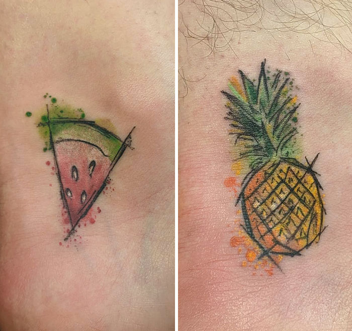Tatuagens combinadas