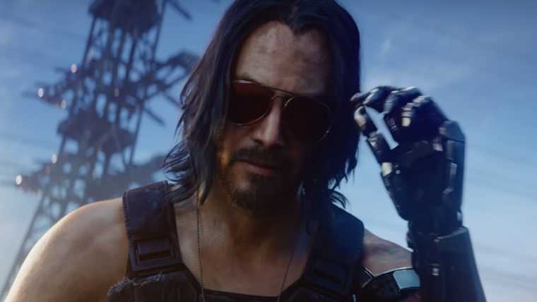 Keanu Reeves viverá o personagem Johnny Silverhand no videogame Cyberpunk 2077