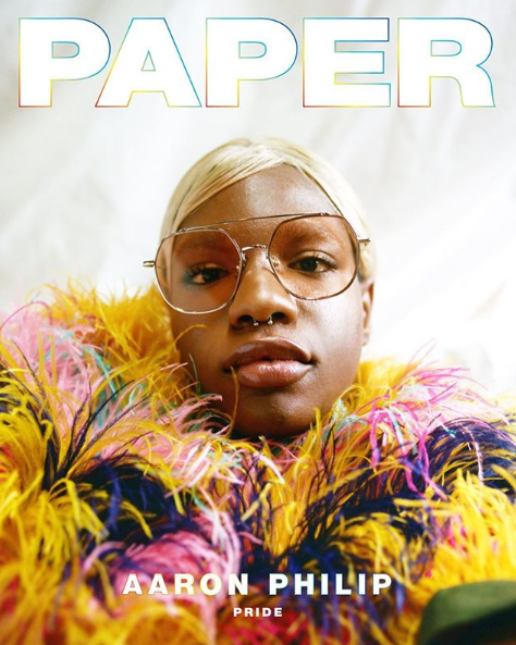 Capa da Paper Magazine 