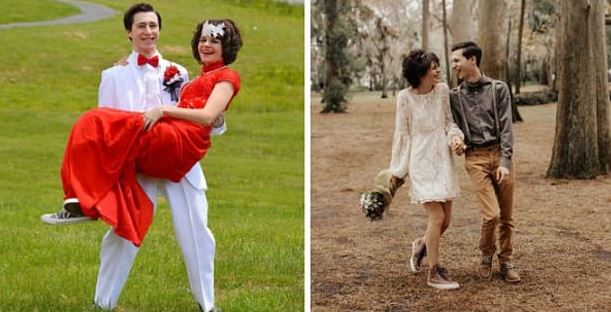 Que amor! Casais comparam fotos juntos na formatura e no casamento