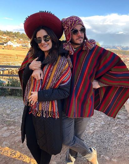Casal aproveita dias de descanso no Peru