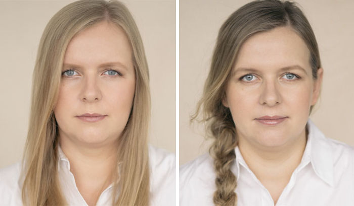 Mulheres antes e depois da maternidade