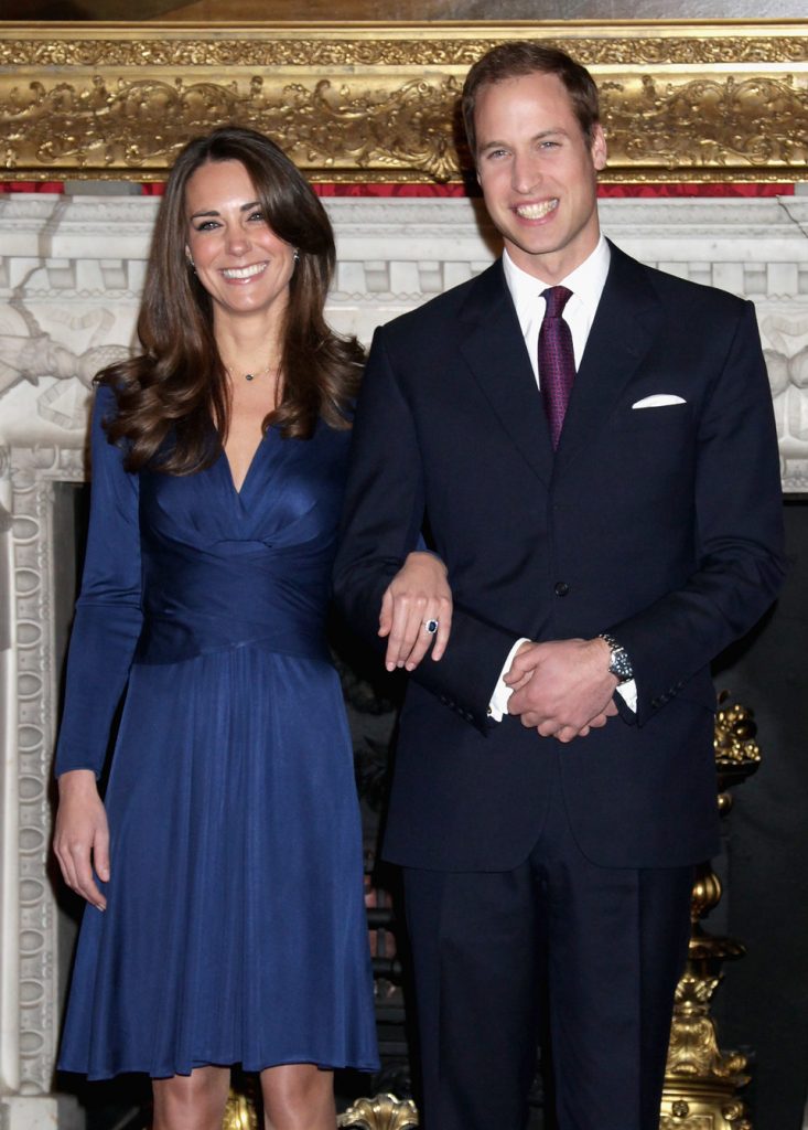 O anel de noivado de Kate Middleton pertencia à princesa Diana