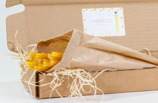 Stroodles, a marca dos canudos feitos de macarrão