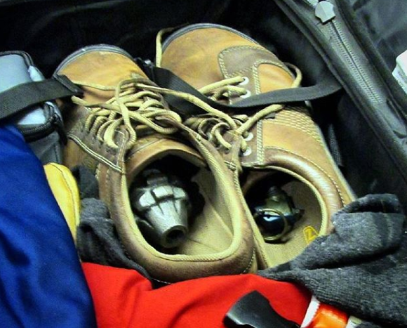 Os objetos mais estranhos confiscados nas malas dos passageiros