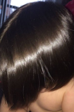 Marissa faz sucesso nas redes sociais com seu cabelo chanel