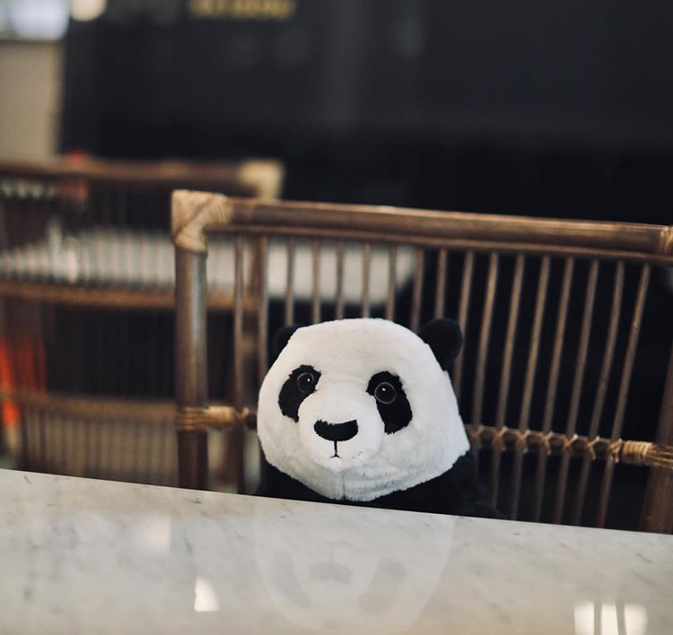 Na Tailândia, o restaurante Maison Saigon distribuiu pandas de pelúcia por suas mesas para reforçar o distanciamento social e deixar as refeições menos solitárias