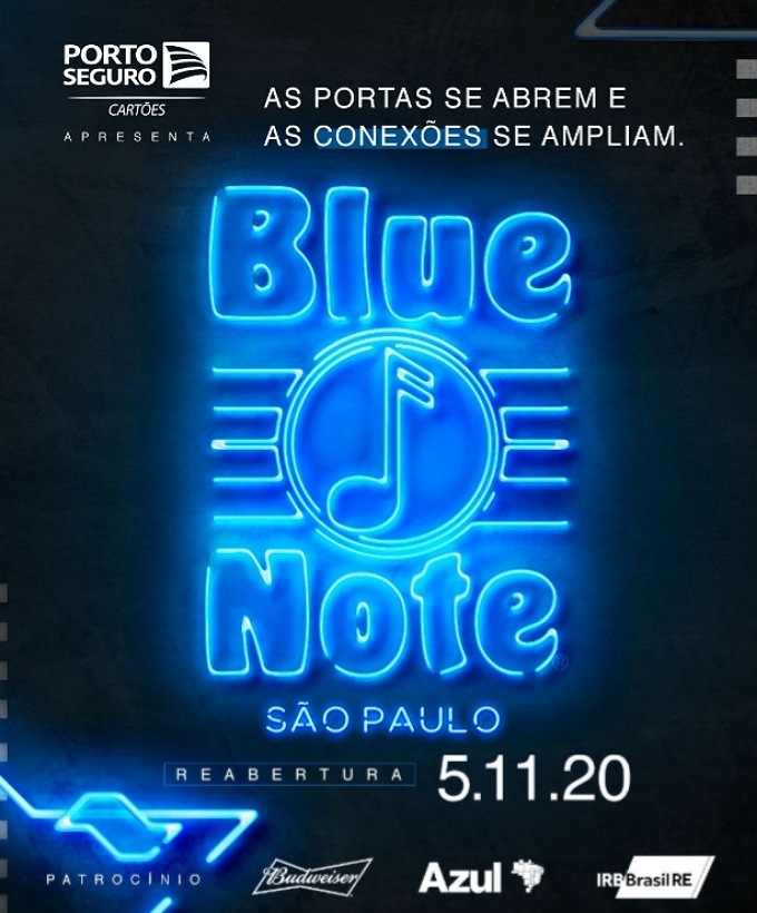 Blue Note São Paulo reabre em 5 de novembro