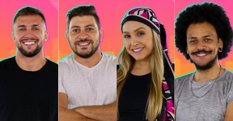 Arthur, Caio, Carla Diaz e João formam paredão falso do BBB21