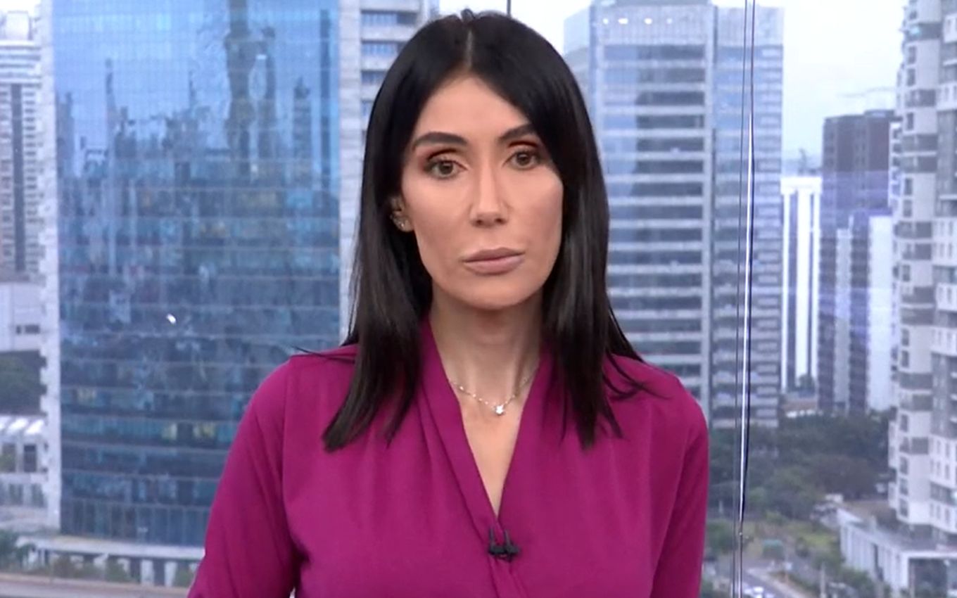 Michelle Barros “desaparece ao vivo” em matinal da Globo e vira meme na web  – Vírgula