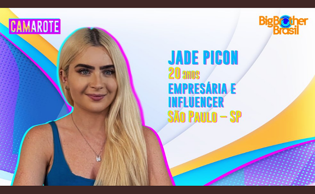 Jade Picon é do Grupo Camarote do BBB22